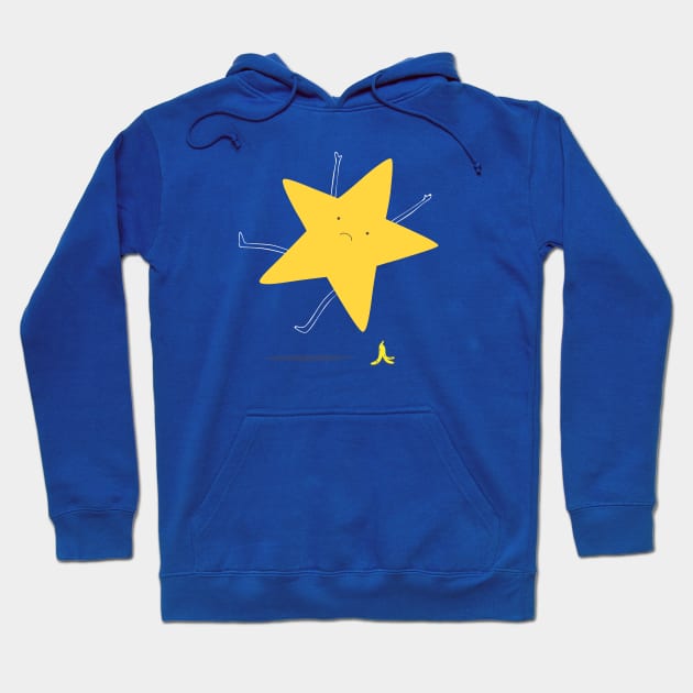 falling star Hoodie by milkyprint